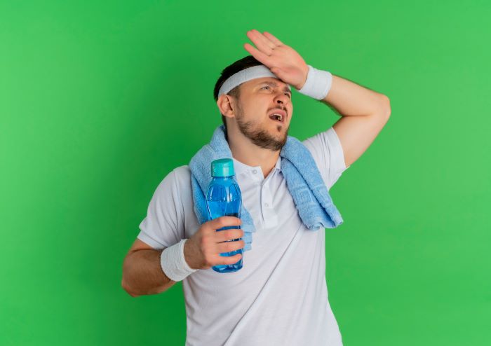 التعرق وفقدان الوزن